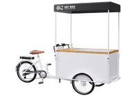 Chariot de bicyclette de crème glacée de trois roues avec la pompe à eau sûre de catégorie comestible