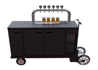 Chariot de vente de boisson de bière refroidi par air avec la capacité porteuse forte