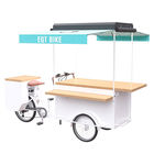 Chariot multifonctionnel de nourriture de vélo avec le grand espace d'opération de produit