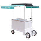 Chariot moderne de crème glacée de tricycle, vélo de vente de crème glacée d'alliage d'aluminium