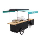 Chariot universel de vente de bicyclette, chariot mobile électrique commercial de nourriture