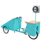 Logo de marque adapté aux besoins du client par chariot facile de vente de scooter d'acier inoxydable de nettoyage