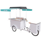 Chariot de vente de BBQ d'EQT avec la table de travail résistante de l'acier inoxydable 304 de la chaleur et d'huile