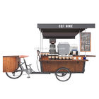 Chariot intégré de café de la bicyclette 250KG de structure de boîte