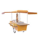 chariot de nourriture d'hamburger de tricycle d'hamburger des aliments de préparation rapide 3600W