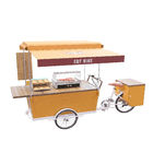 4800W 25° s'élevant vendant le chariot mobile de nourriture de tricycle