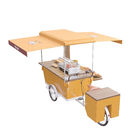 4800W 25° s'élevant vendant le chariot mobile de nourriture de tricycle