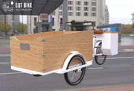 vélo de cargaison de tricycle de pédale de frein à disque de la charge 150kg multifonctionnel