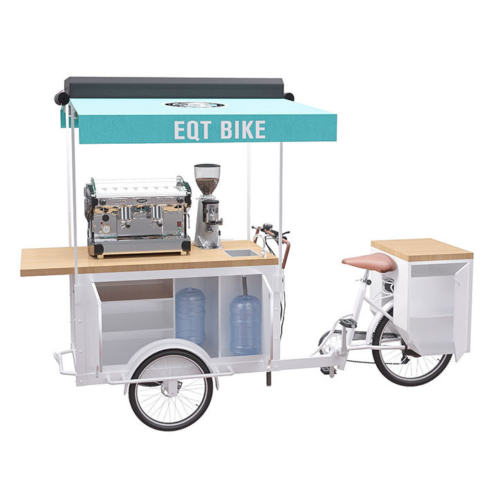 Chariot commercial universel de vélo de café avec le certificat de la CE de garantie de 1 an