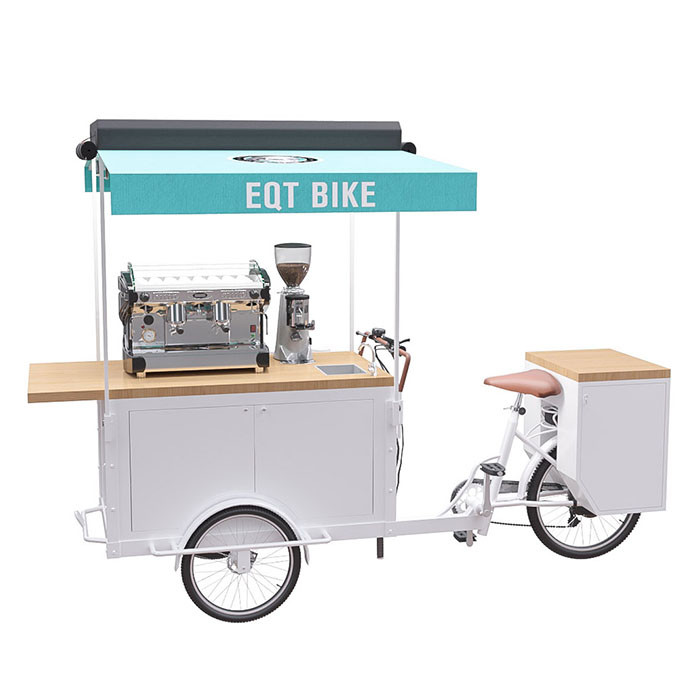 Certificat électrique de la CE de capacité de charge du chariot 300KG de vélo de café de rue