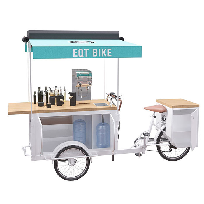 Configuration adaptée aux besoins du client de fonction de vélo de boissons de thé pleine avec la capacité de charge élevée