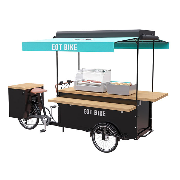 Chariot multifonctionnel de nourriture de scooter pour la rue commerciale de centre/cinéma