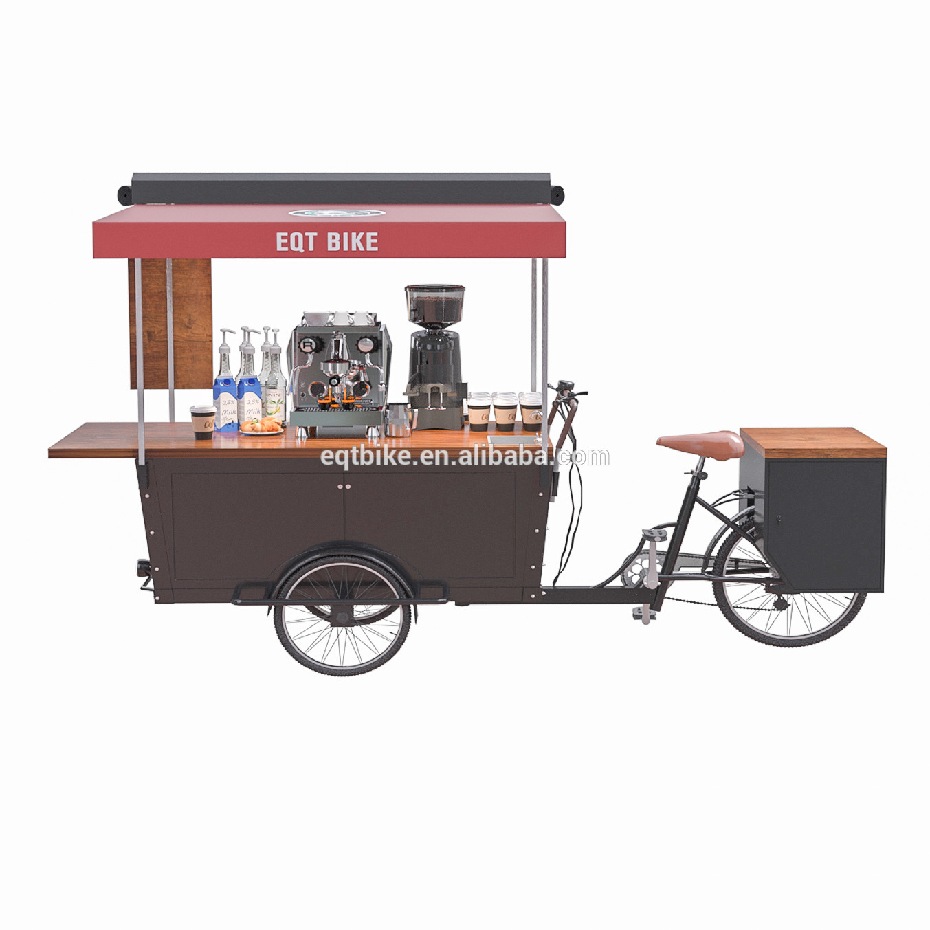 25° montant anti 300KG de encrassement vendant des vélos de cargaison de café