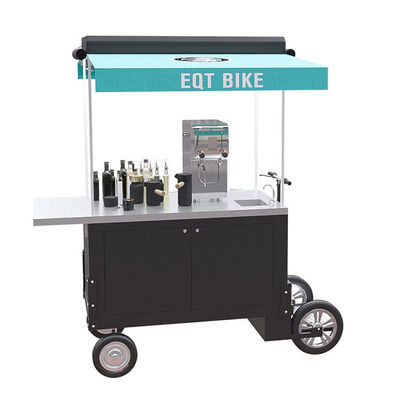Chariot résistant à l'usure de vente de la nourriture 4500W de crème glacée de hot-dog