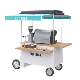 Chariot extérieur de café d'EQT, chariot commercial de café avec la capacité porteuse forte